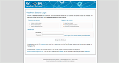 Desktop Screenshot of partners.avispl.com